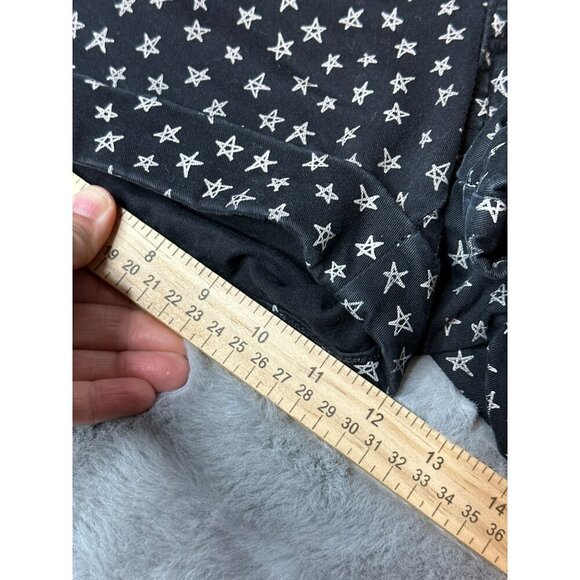 Torrid Women's Plus 18 Stars 3.5 Inch Military Stretch Twill Mid-Rise Black Shor - Picture 5 of 12